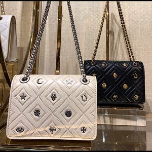 TORY BURCH FLEMING CHARM CONVERTIBLE SHOULDER BAG